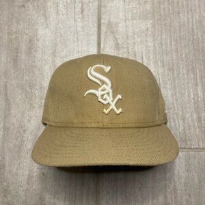 New Era Tan Chicago white Sox hat